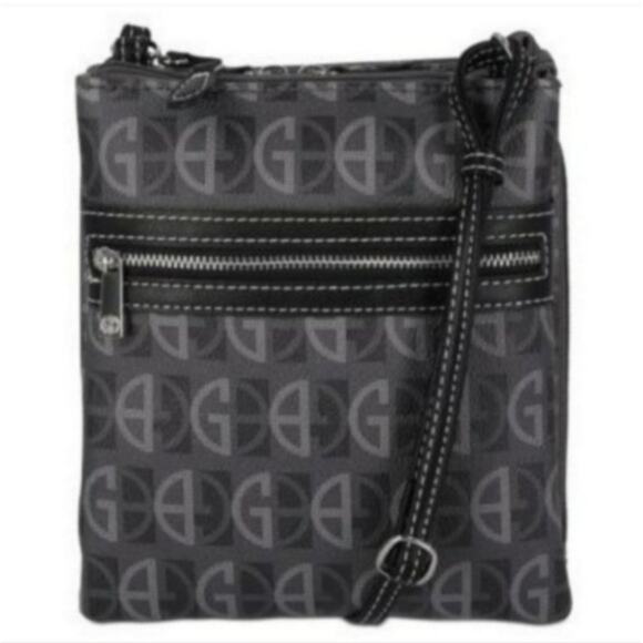 Giani Bernini Signature Zip Crossbody Bag - Picture 2 of 4